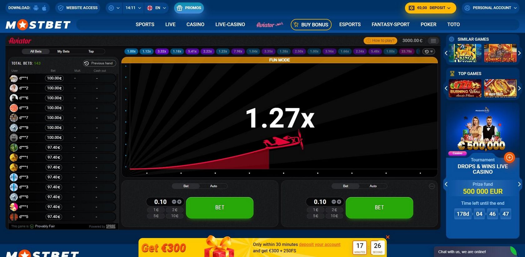 Mostbet - Sitio de Casino y Apuestas Deportivas Online